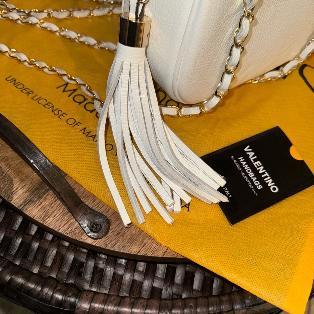 Valentino - Mini Dalila Dollaro Leather Crossbody Bag - Picture 5 of 7